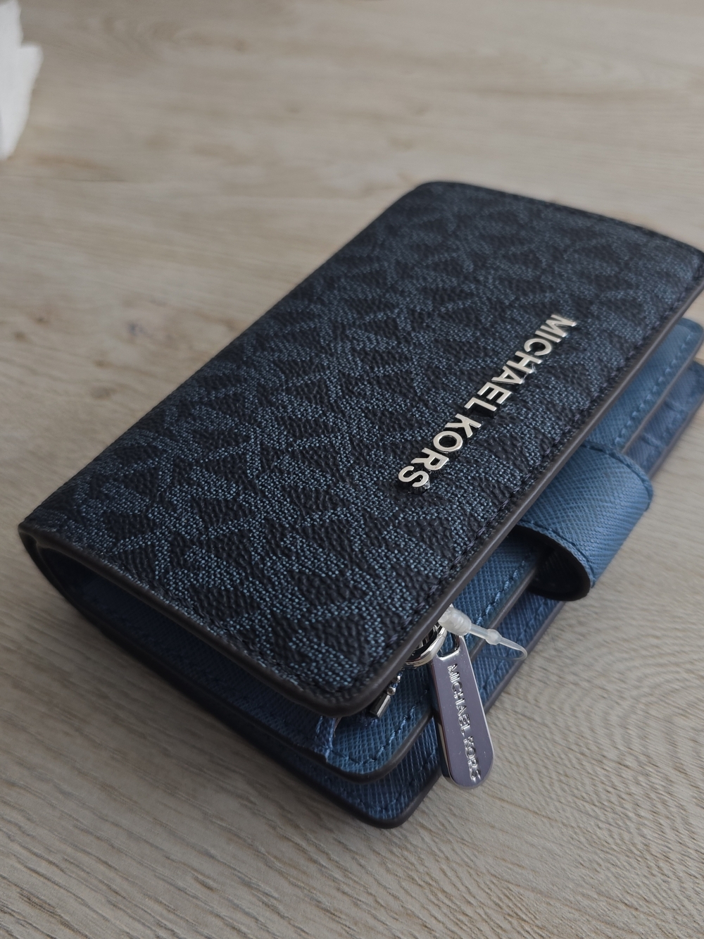 Michael Kors Navy Logo Wallet